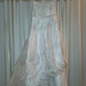White embellished Easter/Wedding dress